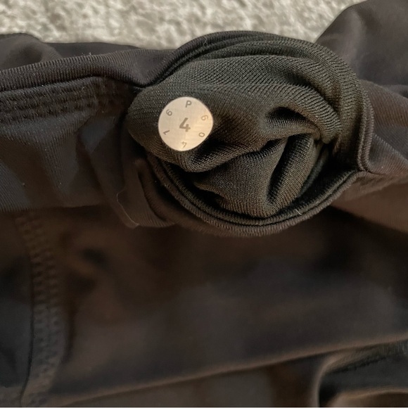 Lululemon Women's Size 4 Ankle Tight Black 24 x 24 Yoga Pants W/ Pockets - Picture 5 of 13